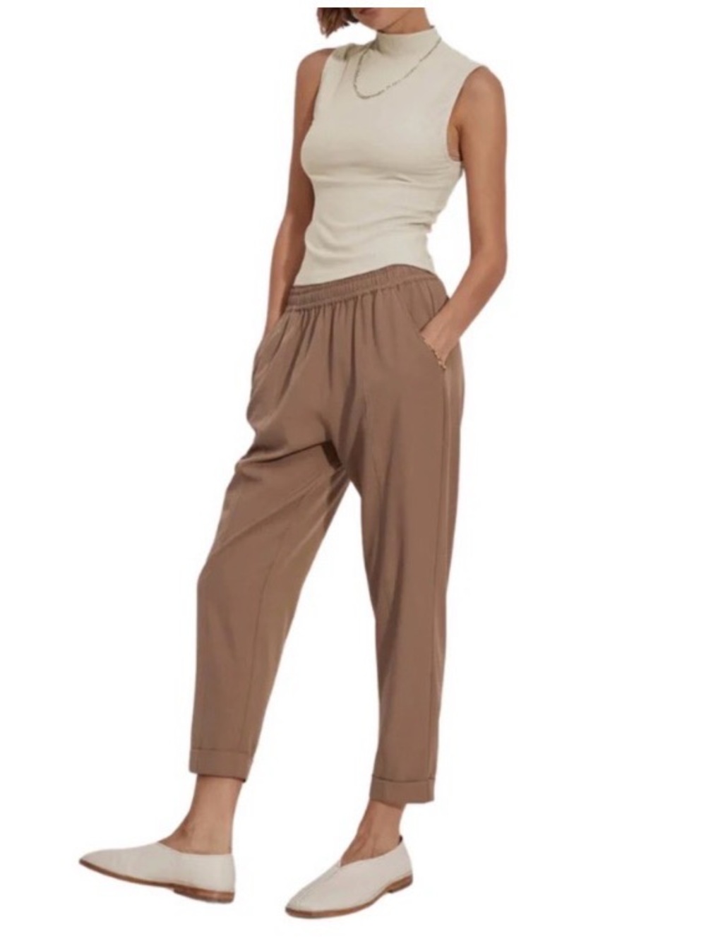 Varley Oakland Turnup Taper Pants